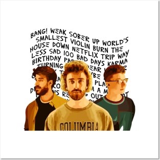 ajr song list light Posters and Art